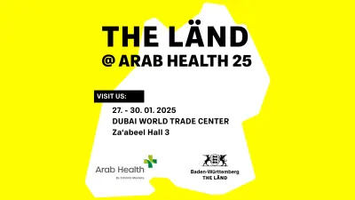 Logo The Länd at Arab Health
